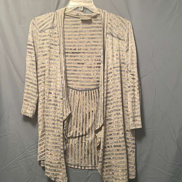 Avenue light Overlay size 14/16, 3/4 sleeve - Picture 1 of 4